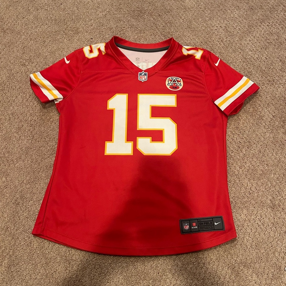 NFL Official Patrick Mahomes Kansas City Cheifs Jersey Women’s Medium